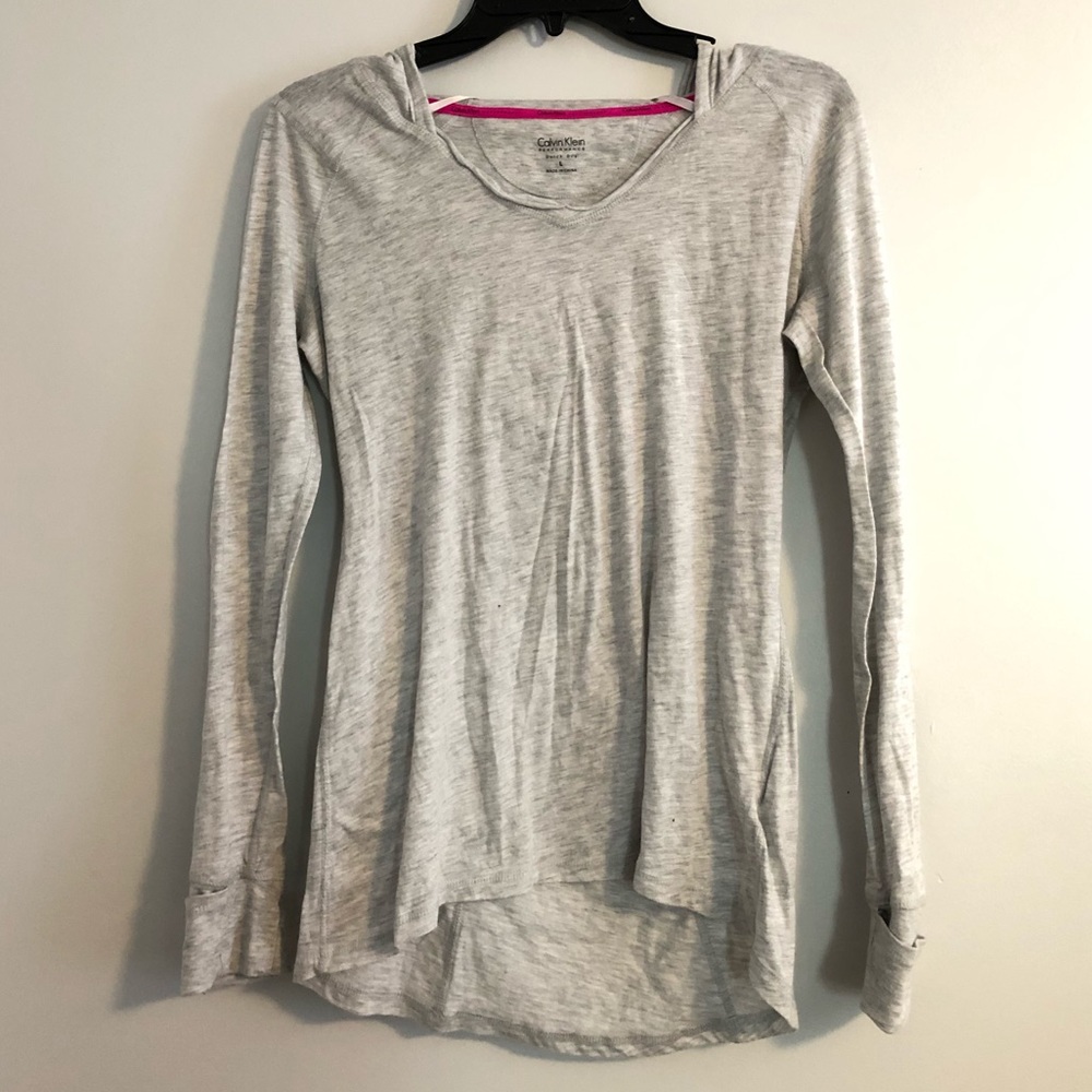Calvin Klein Performance long sleeve hoodie